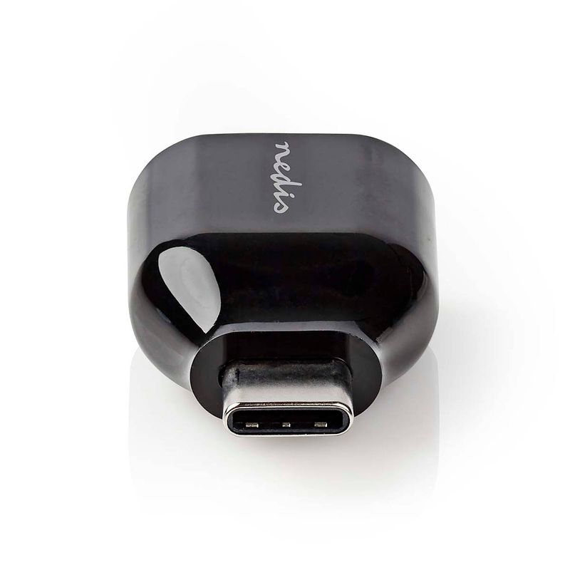 Foto van Nedis usb-c™ adapter - ccgb60915bk - zwart