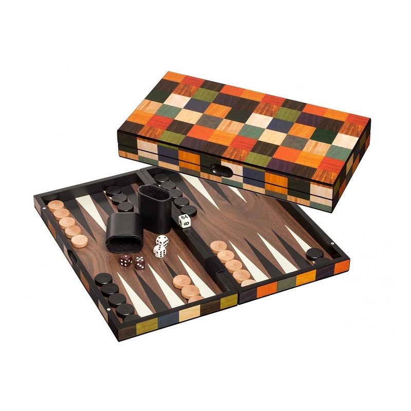 Foto van Philos backgammon kassette fourni medium