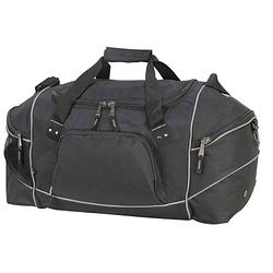 Foto van Reistas/weekendtas/sporttas model daytona - 60 x 31 x 27 cm - 4 vakken - zwart - reistas (volwassen)