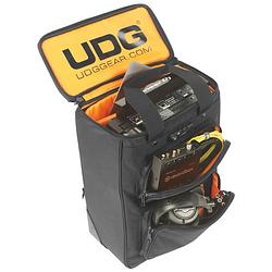 Foto van Udg u9024bl/or ultimate producer backpack trolley zwart/oranje