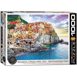 Foto van Eurographics puzzel manarola cinque - terre italy - 1000 stukjes