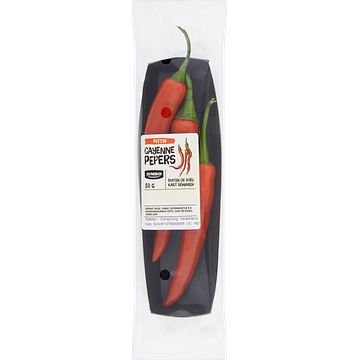 Foto van Jumbo pittig cayenne pepers 50g