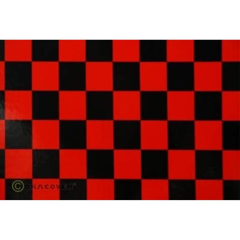 Foto van Oracover 43-023-071-010 strijkfolie fun 3 (l x b) 10 m x 60 cm rood, zwart