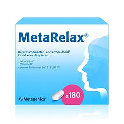 Foto van Metagenics metarelax tabletten