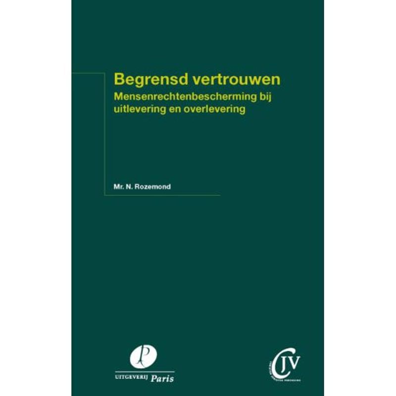 Foto van Begrensd vertrouwen. mensenrechtenbescherming bij