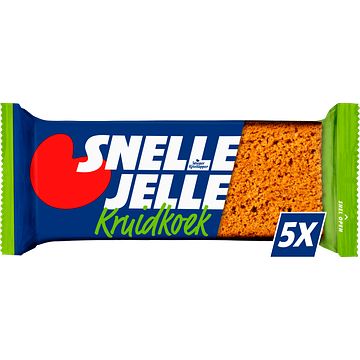 Foto van Snelle jelle kruidkoek naturel 5 x 65g bij jumbo