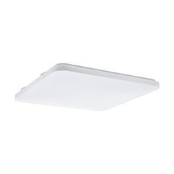 Foto van Eglo frania wandlamp/plafondlamp - led - 53 cm - wit