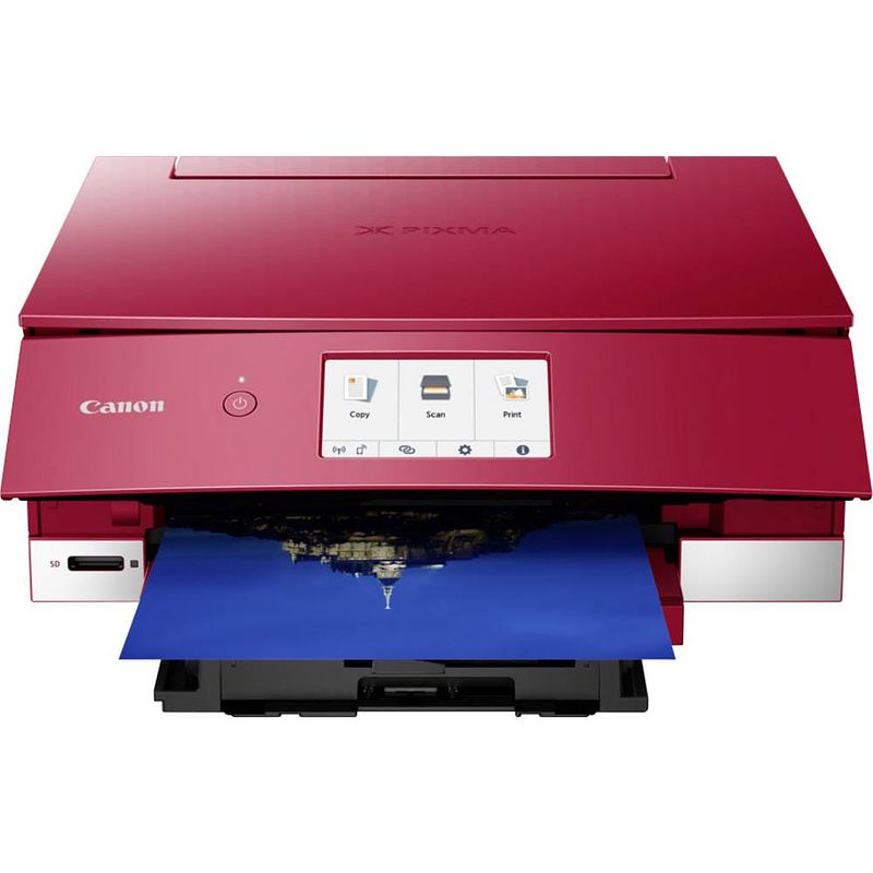 Foto van Canon pixma ts8352a multifunctionele inkjetprinter (kleur) a4 printen, scannen, kopiëren wifi, bluetooth, duplex