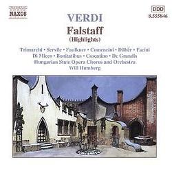 Foto van Verdi: falstaff (highlights) - cd (0747313584628)