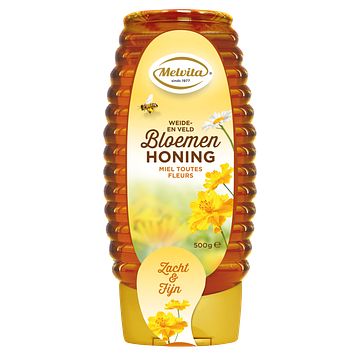 Foto van Melvita weide en veld bloemen honing 500g bij jumbo