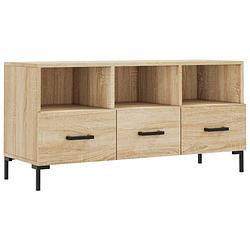 Foto van Vidaxl tv-meubel 102x36x50 cm bewerkt hout sonoma eikenkleurig