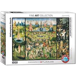 Foto van The garden of earthly delights - jheronimus bosch (1000 stukjes) fine art collection - puzzel;puzzel (0628136608305)