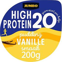 Foto van Jumbo high protein pudding vanillesmaak 200 g