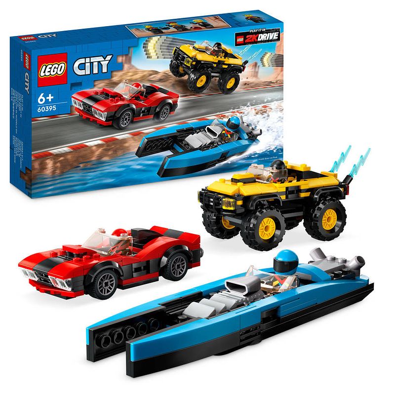 Foto van Lego city combo-racepakket 60395