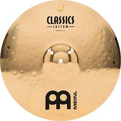 Foto van Meinl cc16mc-b classics custom 16 brilliant medium crash bekken