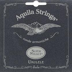 Foto van Aquila 100u super nylgut snarenset voor sopraan ukelele, hoge g