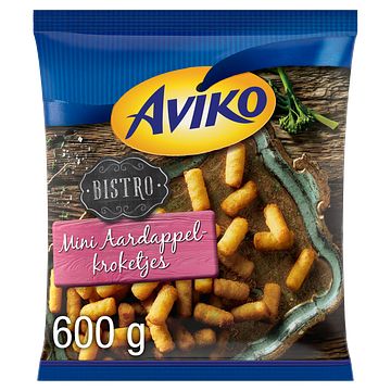 Foto van Aviko bistro mini aardappelkroketjes 600g bij jumbo