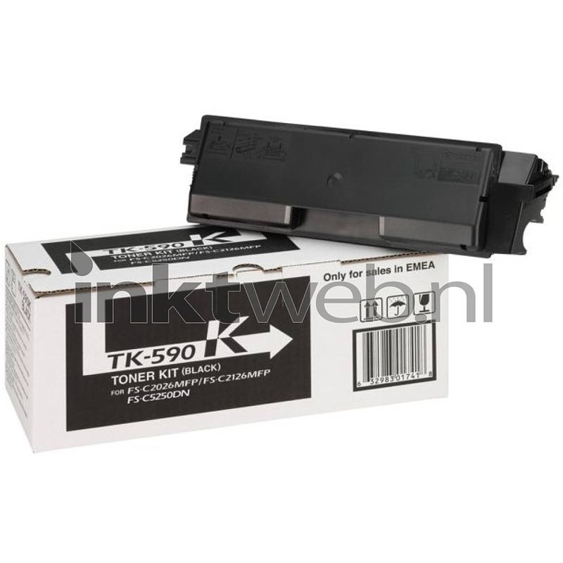 Foto van Kyocera mita tk-590 zwart toner