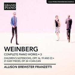 Foto van Weinberg: complete piano works 3 - cd (0747313961023)