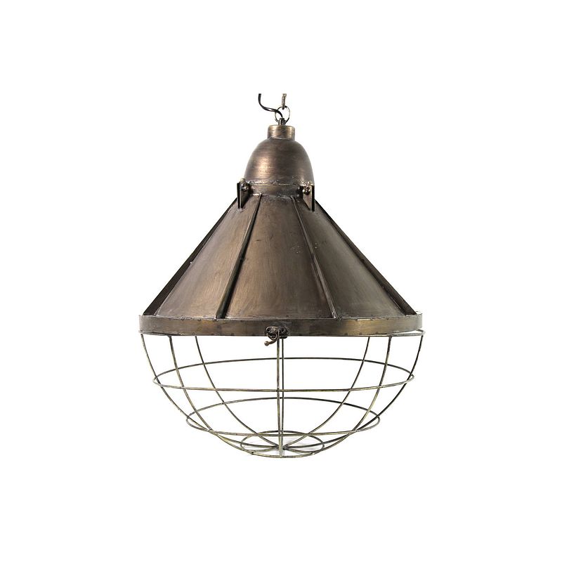 Foto van Non-branded hanglamp olsburg 50 cm e27 staal/nikkel 40w grijs