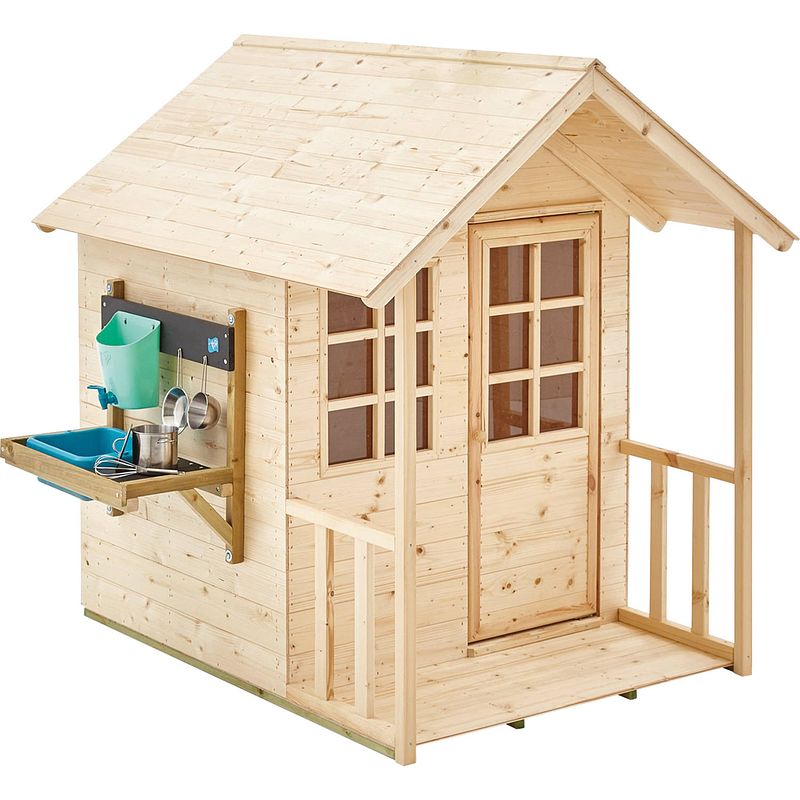 Foto van Tp toys meadow speelhuis met modderkeuken