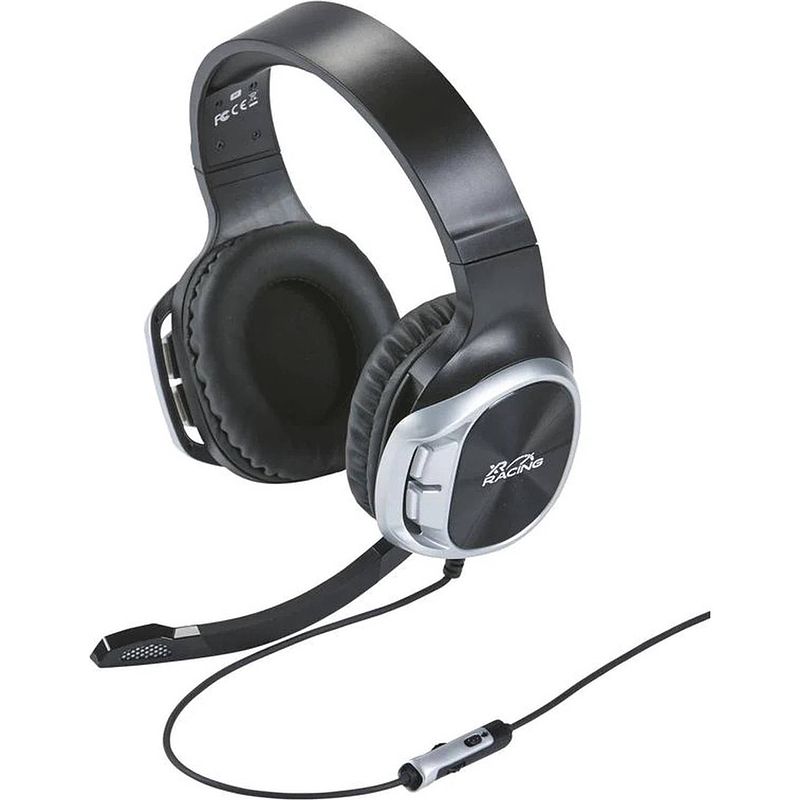 Foto van X-rocker xh4 - bedrade gaming headset - geschikt voor nintendo, ps4, x-box one, s & x - zwart / oranje