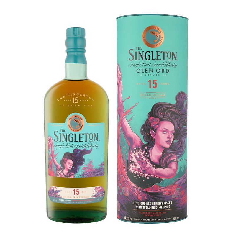 Foto van The singleton of glen ord 15 years special 70cl whisky + giftbox