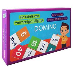 Foto van Dominos dominospel de tafels van vermenigvuldiging (nl/fr)