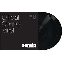 Foto van Serato scv-ps-blk-oj standard colors 12" tijdcode vinyl zwart (set van 2)