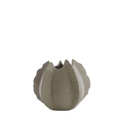 Foto van Light&living vaas deco 26,5x26x23 cm kelapa keramiek grijs groen