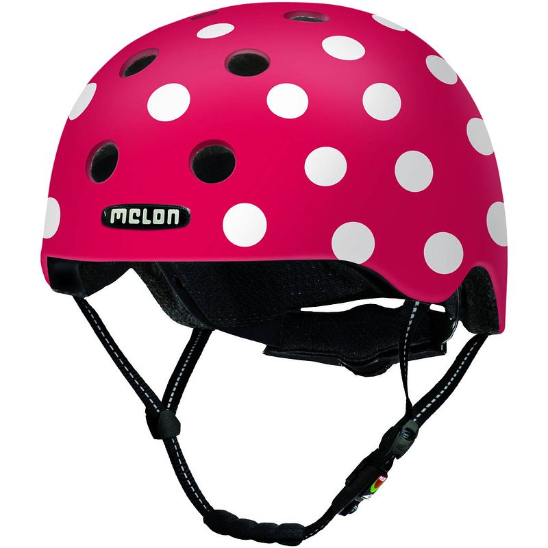 Foto van Melon kinderhelm urban active junior 52-58 cm roze/wit mt m/l