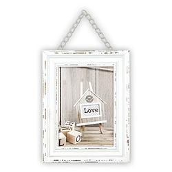 Foto van Zep - houten fotolijst rivoli vintage wit voor foto formaat 10x15 - sy946w