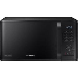 Foto van Samsung - ms23k3555e - solo magnetron 23l - elektronische bediening + knop - warmhoudfunctie