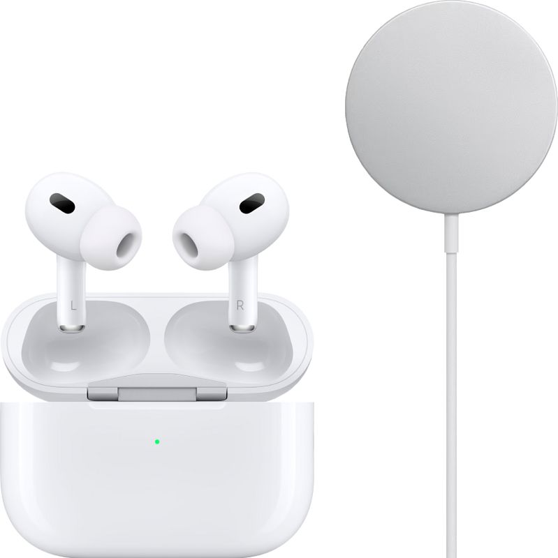 Foto van Apple airpods pro 2 + magsafe draadloze oplader