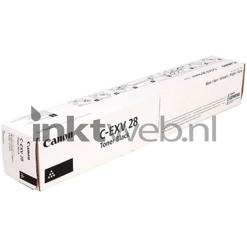 Foto van Canon c-exv 28 toner zwart toner