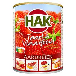 Foto van Hak taart & vlaaifruit aardbeien 430g bij jumbo