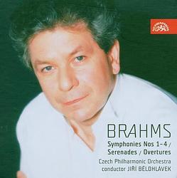 Foto van Brahms: symphonies 1-4-serenades-overtures - cd (0099925386825)