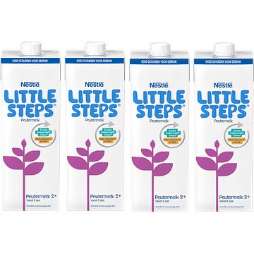 Foto van Little steps® peutermelk 2+ 4 x 1l bij jumbo