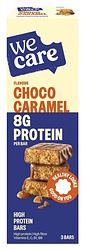 Foto van Wecare choco caramel high protein bars