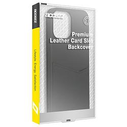 Foto van Accezz premium leather card slot backcover samsung galaxy s22 telefoonhoesje zwart