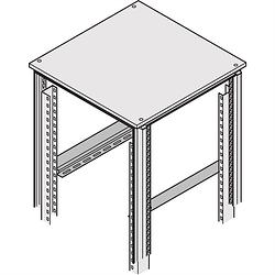 Foto van Schroff 22127094 19 inch rails voor patchkast