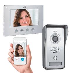 Foto van Elro dv447wip ip video deur intercom - met 7 inch kleurenscherm - bekijken en communiceren via app
