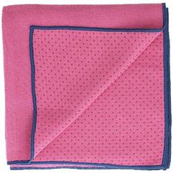Foto van Yoga handdoek met anti slip - 180 x 60 cm - roze
