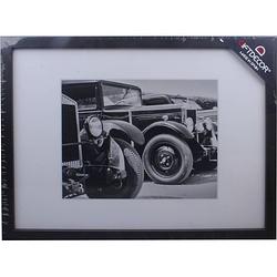 Foto van Giftdecor fotolijst oldtimer veraf 43 x 33 cm hout zwart/wit