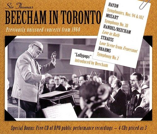 Foto van Beecham in toronto - previously uni - cd (0017685125522)