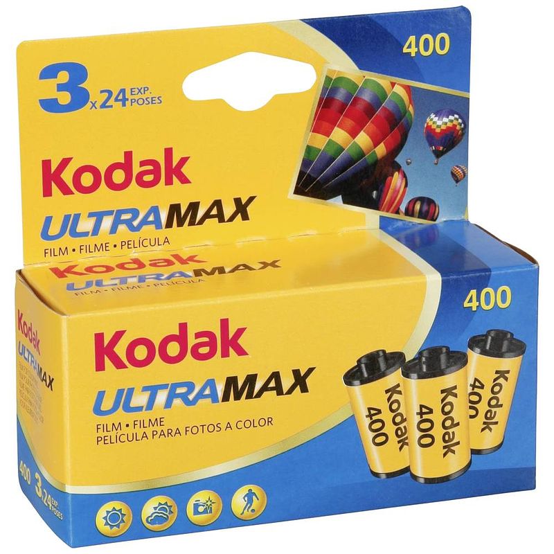 Foto van Kodak ultra max 400 fotorolletje 1 stuk(s)