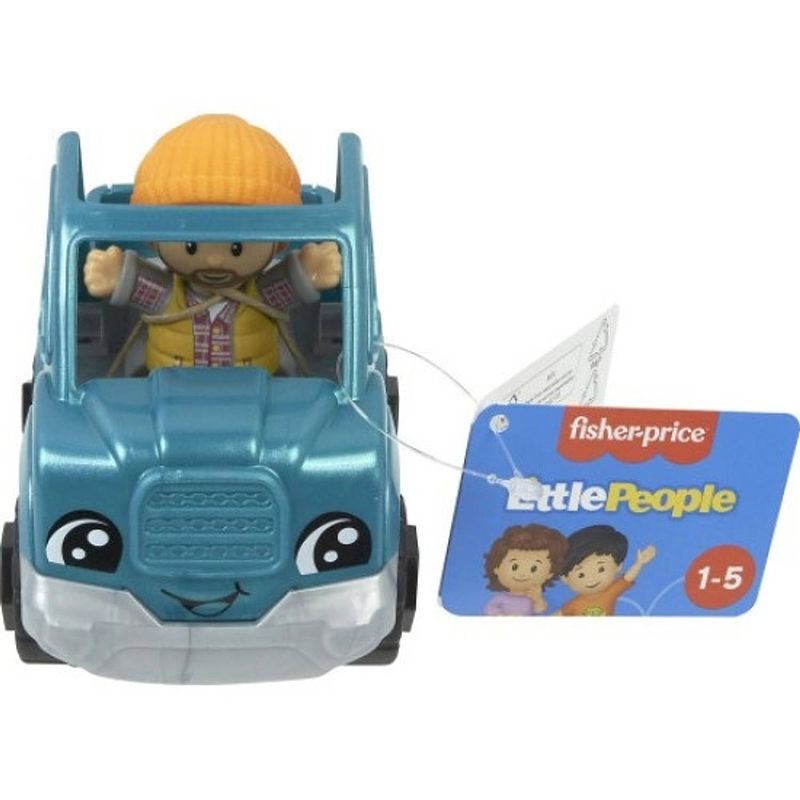 Foto van Fisher price little people voertuig - jeep