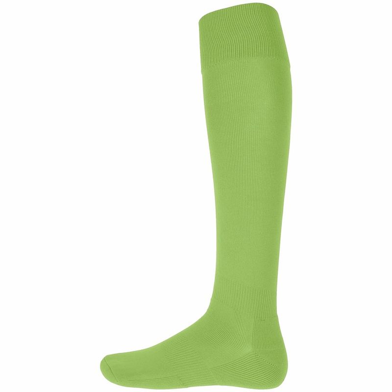 Foto van Lime groene hoge sokken 1 paar 43-46 - verkleedkousen