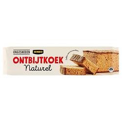 Foto van Jumbo ontbijtkoek naturel ongesneden 550g