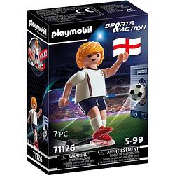 Foto van Playmobil sports & action voetballer engeland - 71126